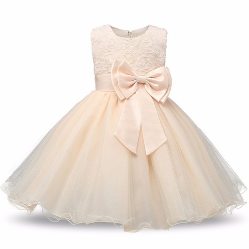 Girls party dress - party, bow