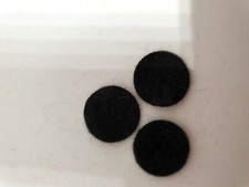 FELT POLKA DOTS die cut circle shapes for sewing applique crafts