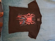 Boys Marvel T Shirt spiderman youth large good condition 