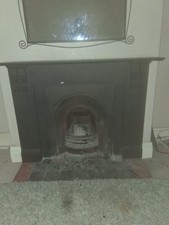 Slate Fire Surround with Cast