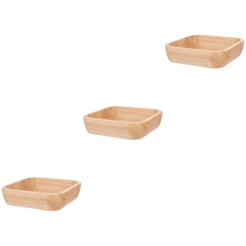 3pcs reusable wooden salad - 3pcs,