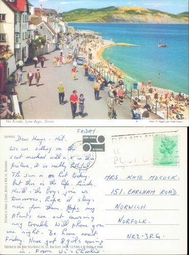 The parade lyme regis - the,
