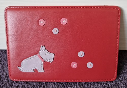 Red leather radley - red,