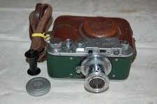 Zorki-1, Type C, Vintage 1957 Soviet Rangefinder Camera, Lens. 591916. UK Sale