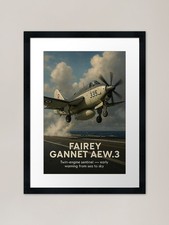 Fairey Gannet AEW.3 Framed Art