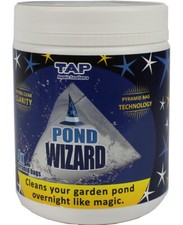 Pond Wizard Natural Safe Pond Cleaner 100% Safe for Ornamental Fish and Plants