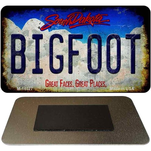 Bigfoot south dakota - south, magnet