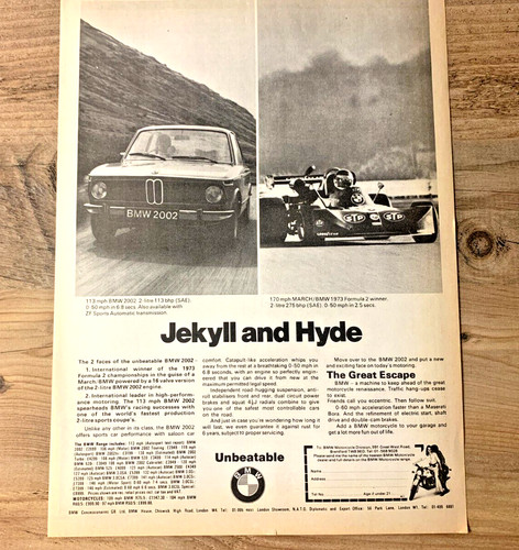 Bmw 2002 1970s frameable - 1970s,