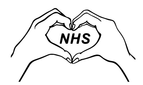 Nhs hands heart charity - hands,
