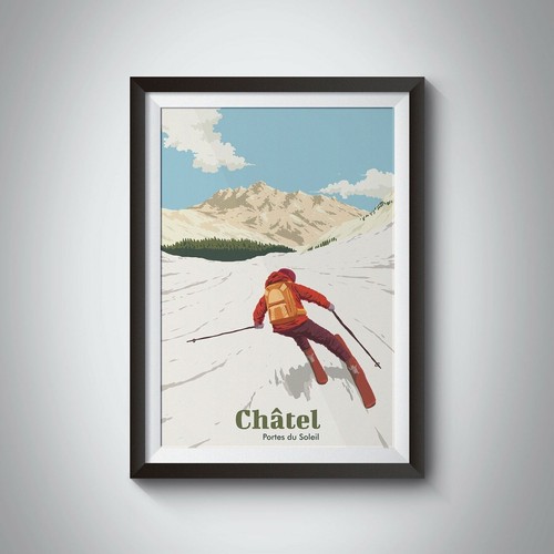 Chatel ski resort - ski,