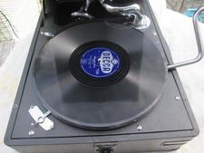 Hmv portable gramophone model 102 fully serviced