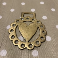 Antique Solid Horse Brass