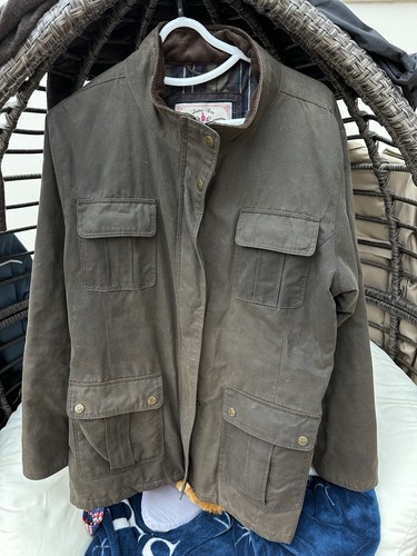 Jack murphy wax jacket size - wax, 18