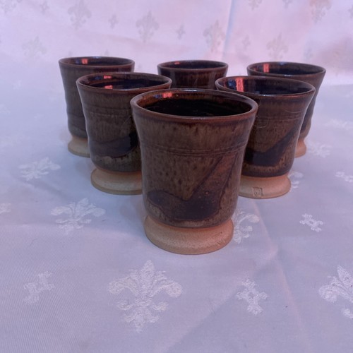 Rare set studio pottery - 6,