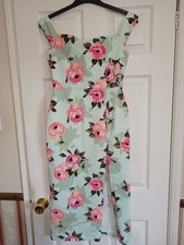 Vesper Pale Green Pink Floral