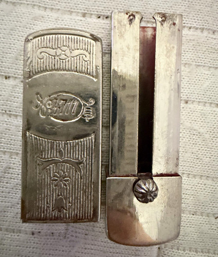 Vintage metal 4711 lipstick - metal,