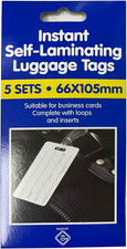 Self Laminating Luggage Tags 5