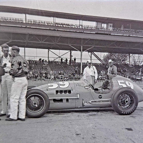 1952 indy 500 original - 1952, #59