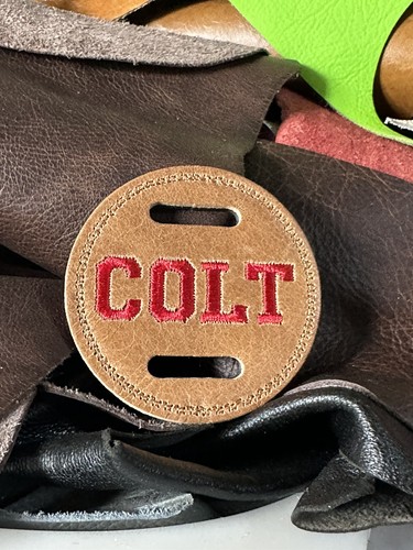 6cm tan leather bridle - 6cm,