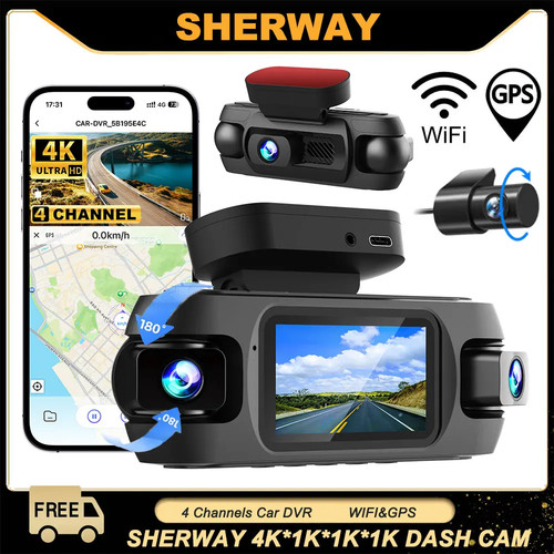 4ch dash cam - 4ch, 4k