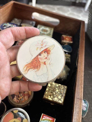 Compact mirror double sided - compact, double-sided