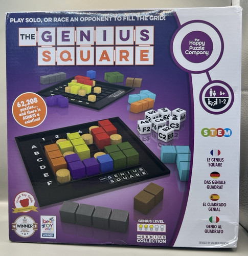The genius square game - genius,