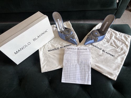Manolo blahnik vitty blue - manolo,