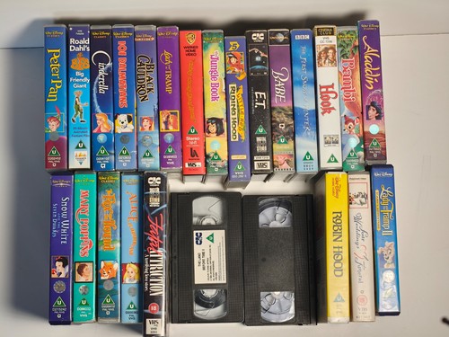 Vintage vhs bundle - vintage, disney