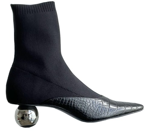 New zara black mock - new,