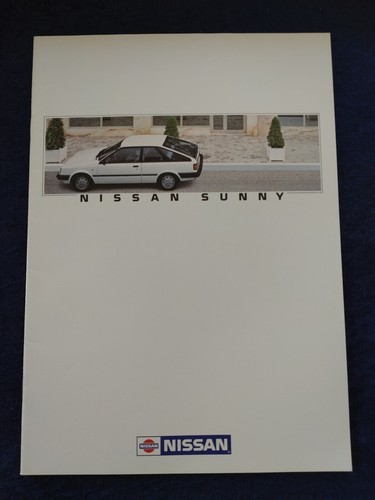 Nissan sunny brochure - nissan,