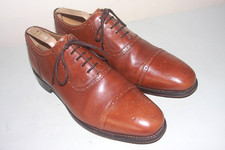 Barker for Savile Row  Oxford Semi Brogue Shoes 10.5 F