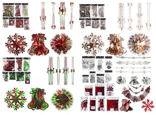 Christmas foil ceiling - christmas,