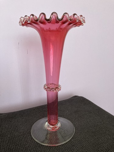Antique cranberry glass - antique,