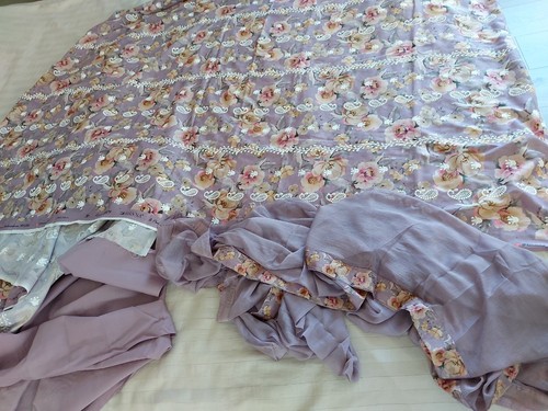 Cotton embrioded suit like - cotton,