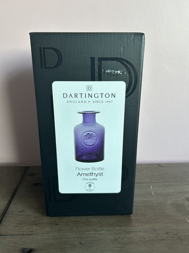 Dartington amethyst bottle - dartington,