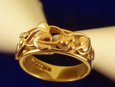 CLOGAU WELSH 9ct Yellow Rose