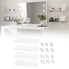 4x Acrylic Wall Mounted