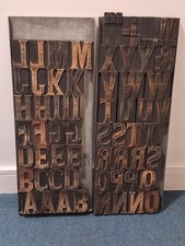 Wooden letterpress printers - letterpress,