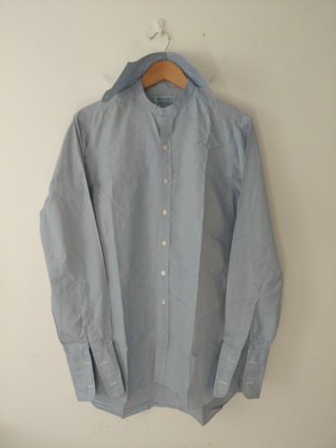 Harvie hudson collarless shirt - collarless,