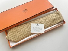 HERMES Silk Tie 100% L'AIR DE