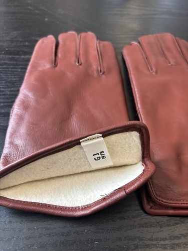 New vintage 1978 leather - new,