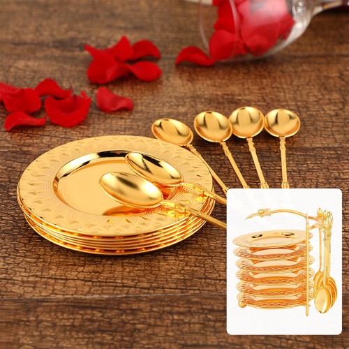 Luxurious dinnerware set plate - set,