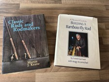 Two H/B Books On Fishing Rod How to Make Them Bamboo. Split Cane. History