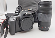 Canon EOS 1100D Digital SLR with 2 Canon Lenses/Lowenpro Carry Bag (K29)