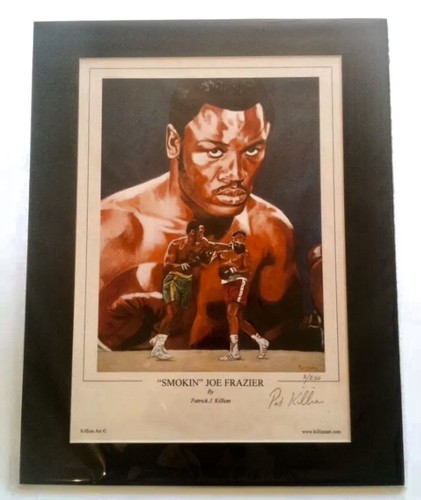 Boxing joe frazier fine - joe, art