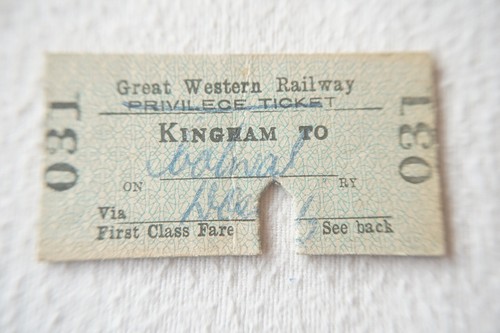 1941 kingham xxx gwr - to,