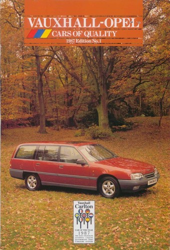 Vauxhall range 1987 - 1987, astra