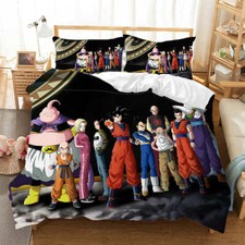 Japanese Anime Great Compete 3D Quilt Duvet Doona Cover Set Pillow case Print