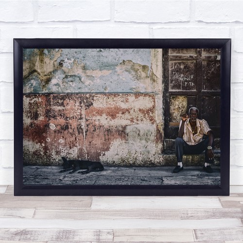Cuba rustic street - rustic,