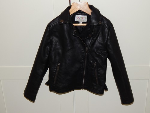 Faux leather black - faux,